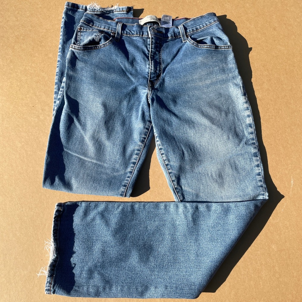 Levi's 550 Relaxed Bootcut Jeans Women 12L Blue Mid Rise Stretch Denim Vintage